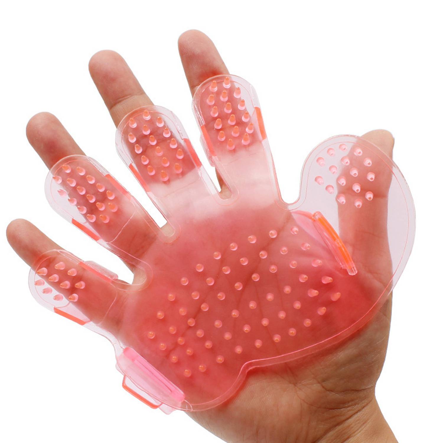 Pet Grooming Glove Brush Bathing Tools 6