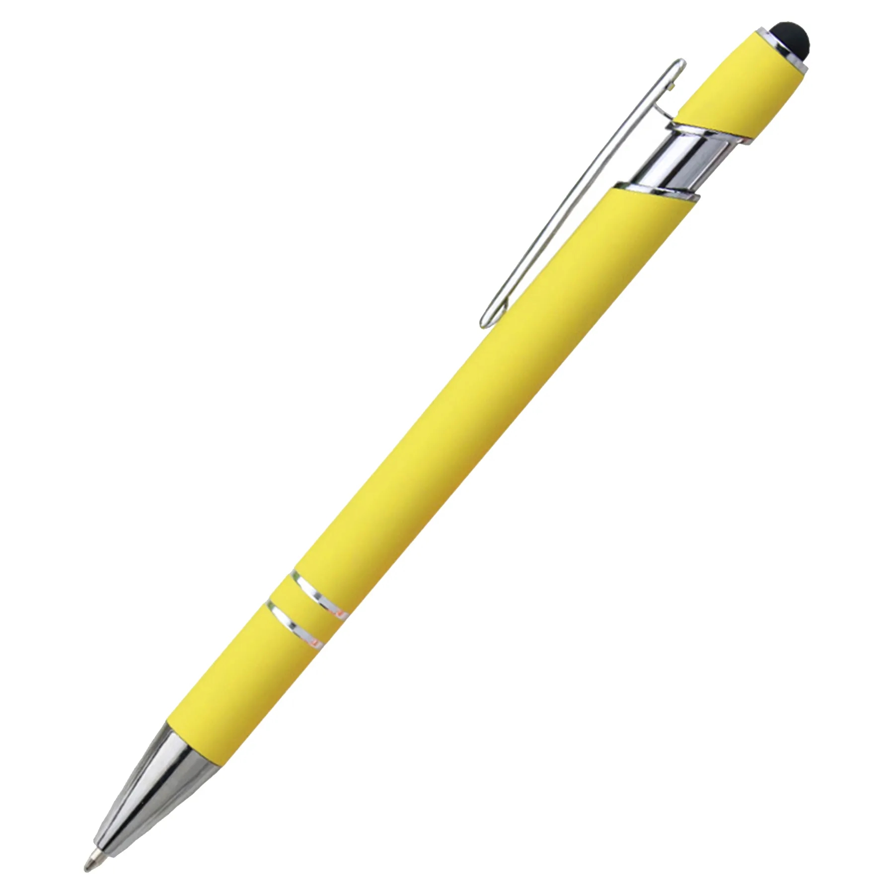 Rubberized Soft Tactile Ballpoint Pen 19