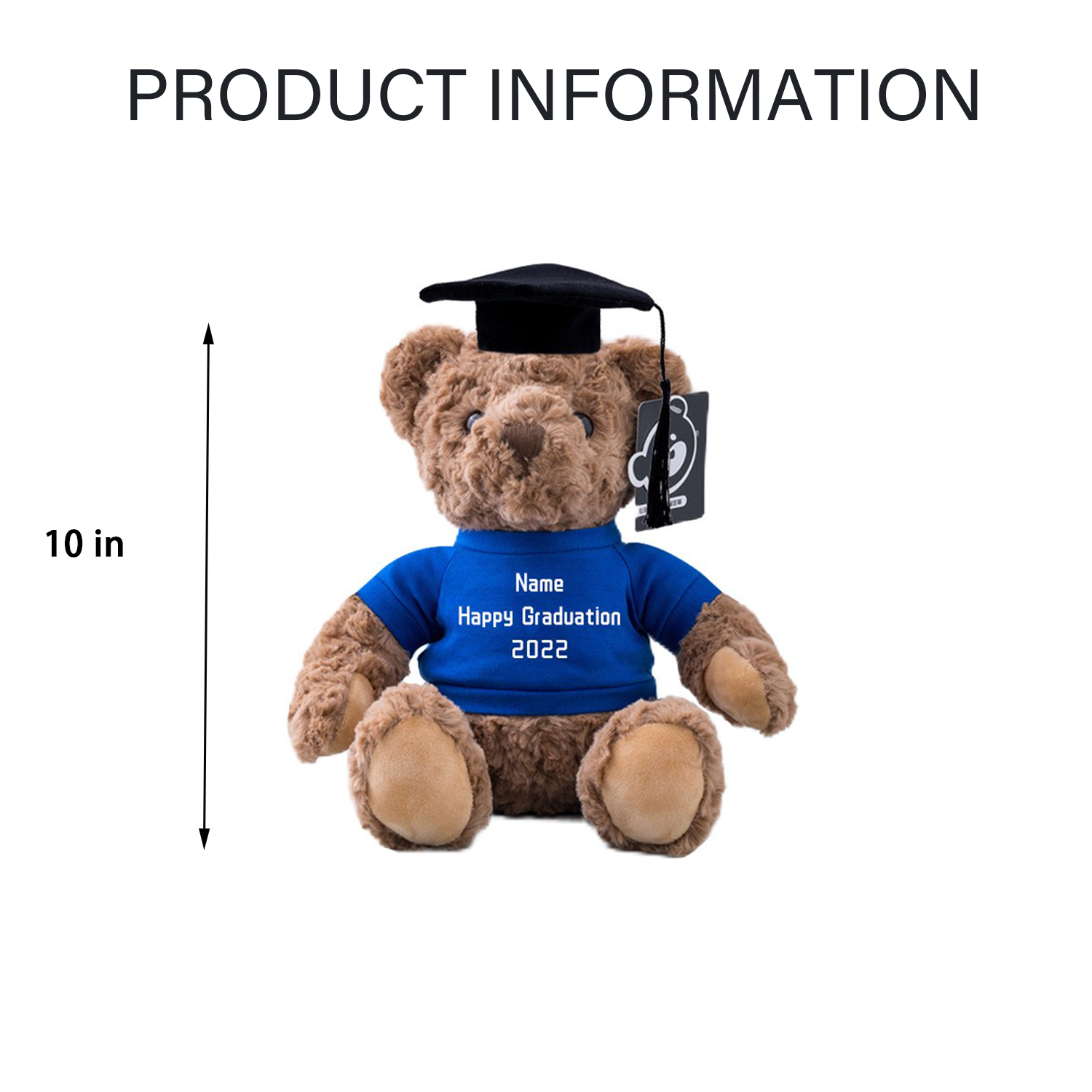 Graduation Plush Bear Doll 2