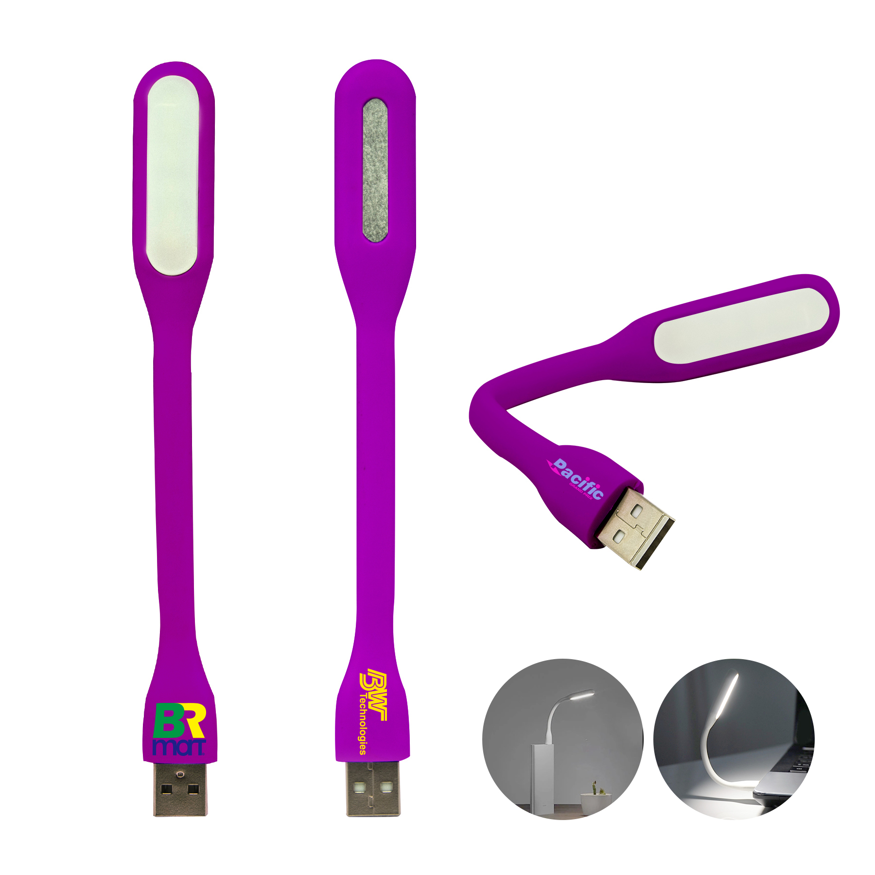 Luminous LED USB light 3