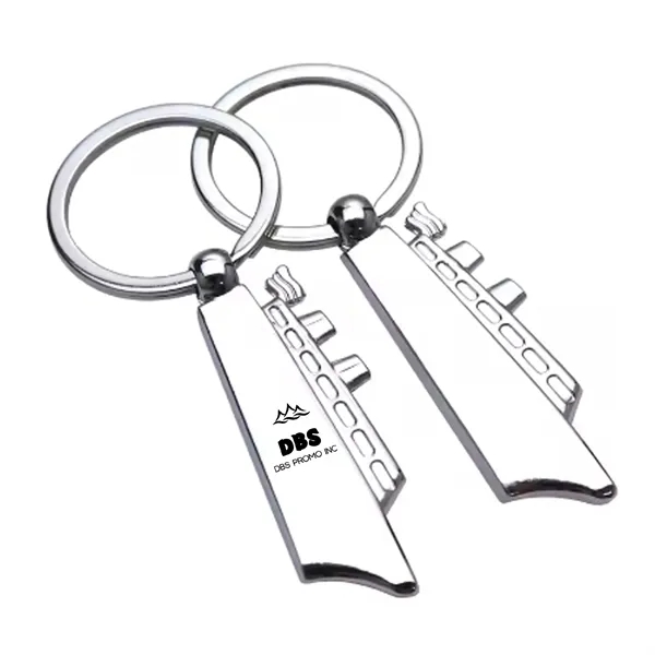 Charming Ship Keychain - A Nautical Treasure
