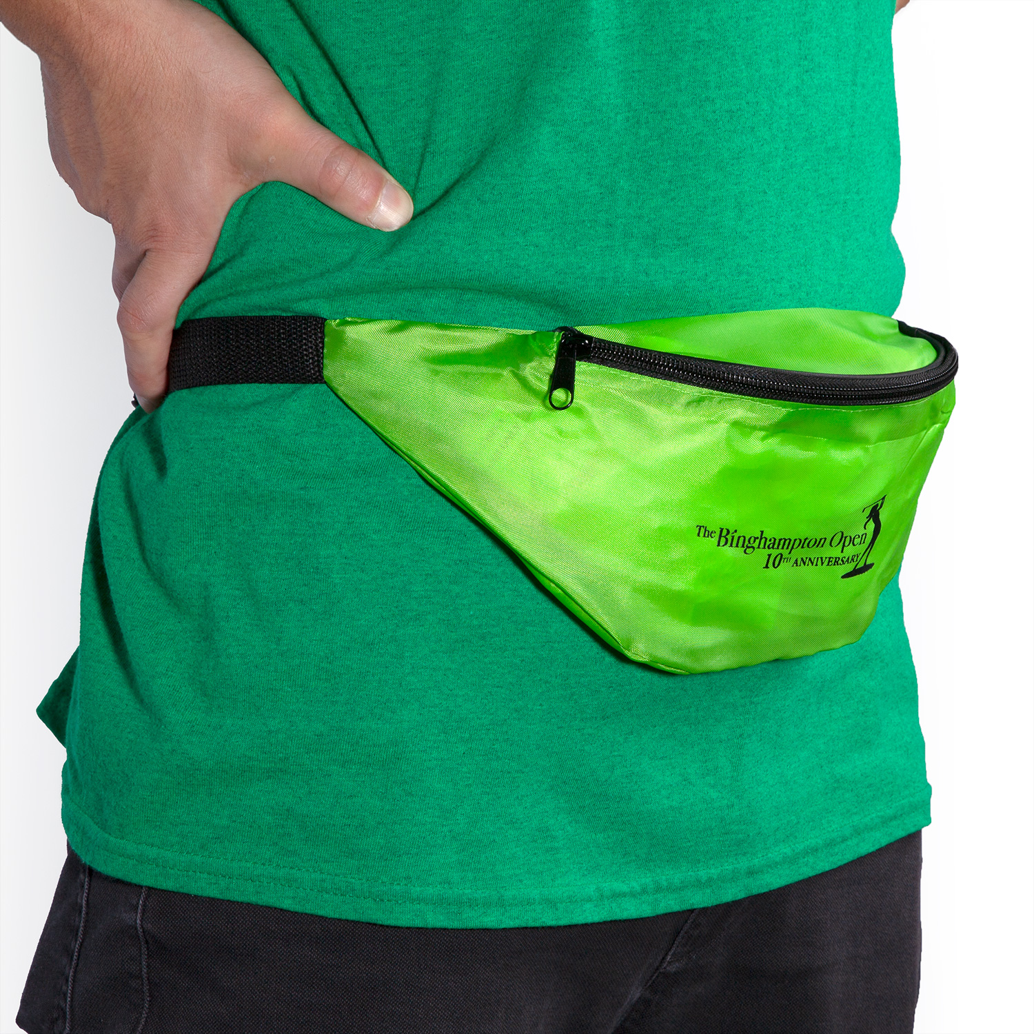 Sidekick Polyester Fanny Pack (1 Color Imprint) 3