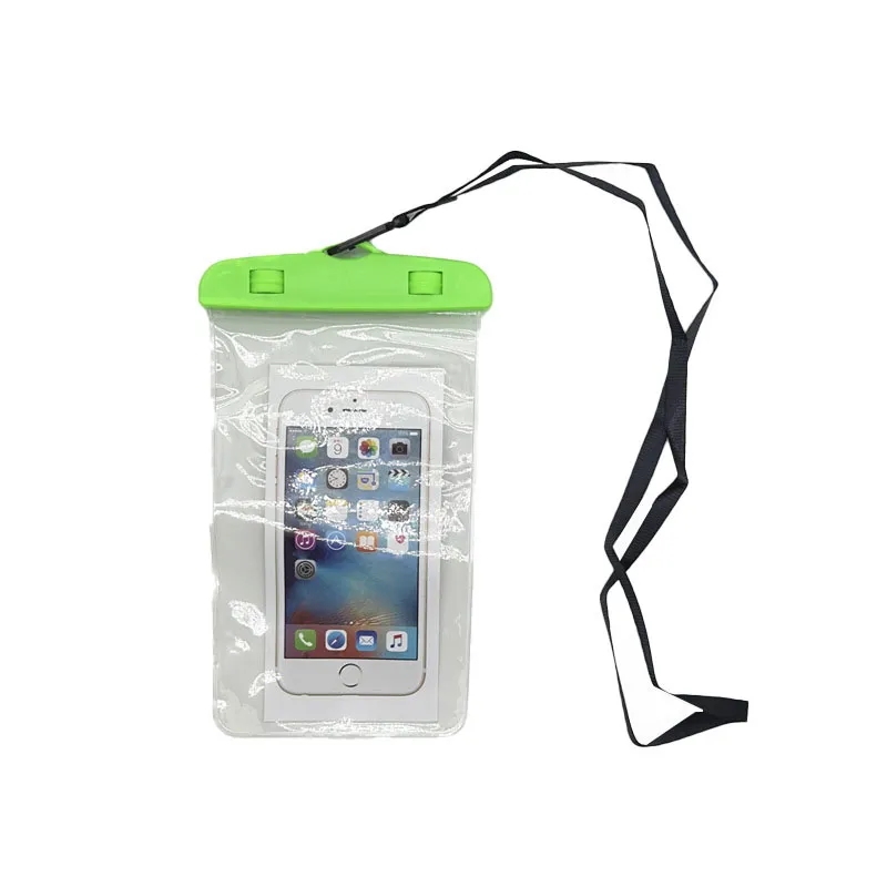 Full Color PVC Waterproof Phone Pouch 9"L x 5"W x 18"H 9