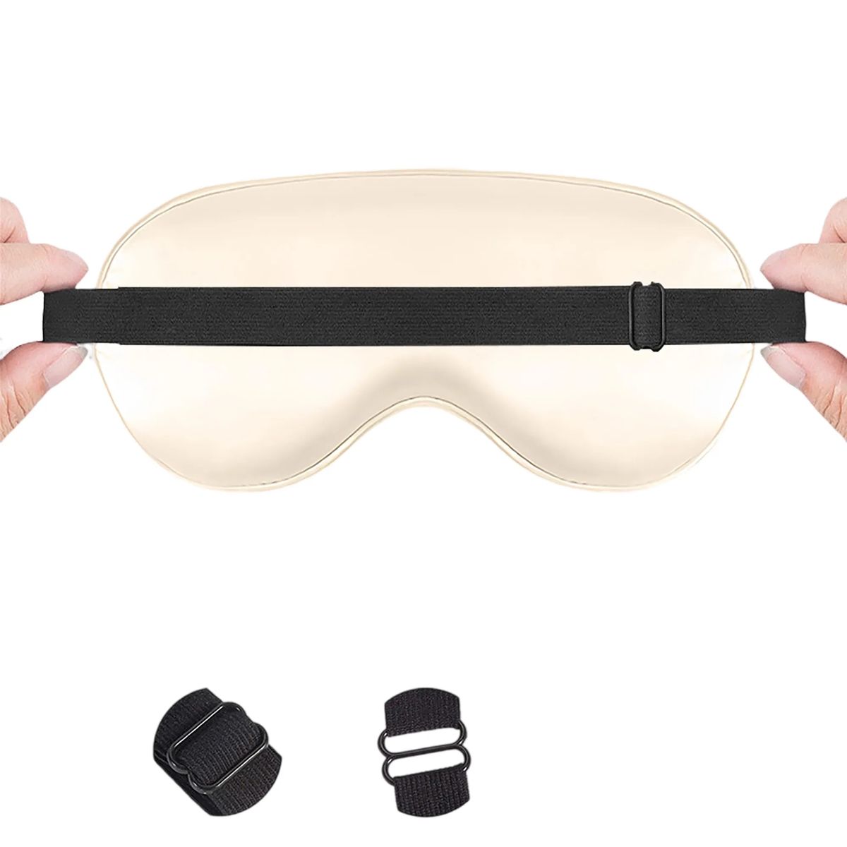 Adjustable Eye Mask Satin Soft Design 23