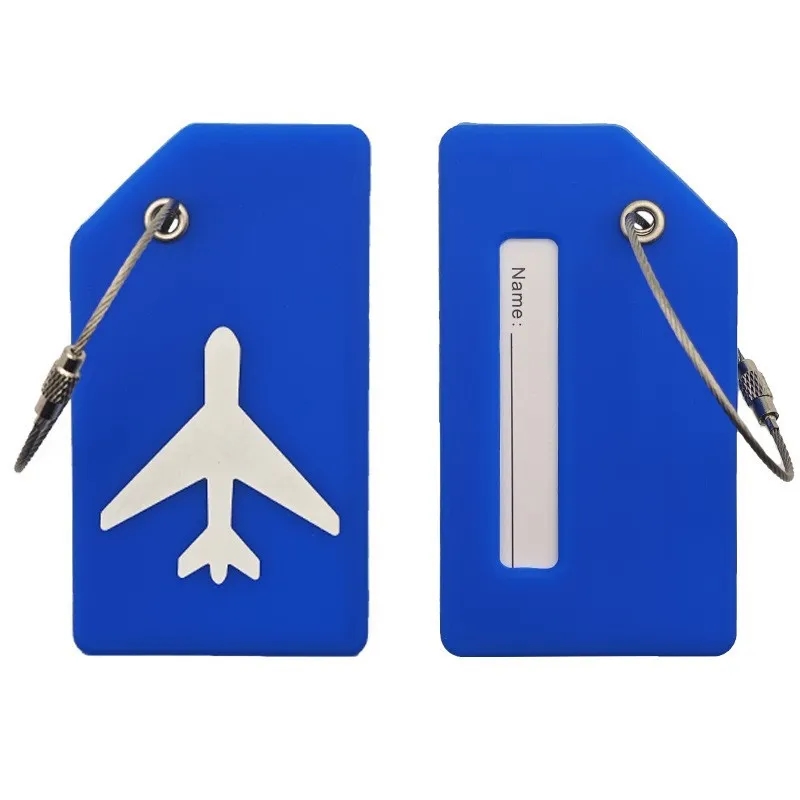 3.5 Inch Silicone Luggage Tag Compact and Lightweight 3