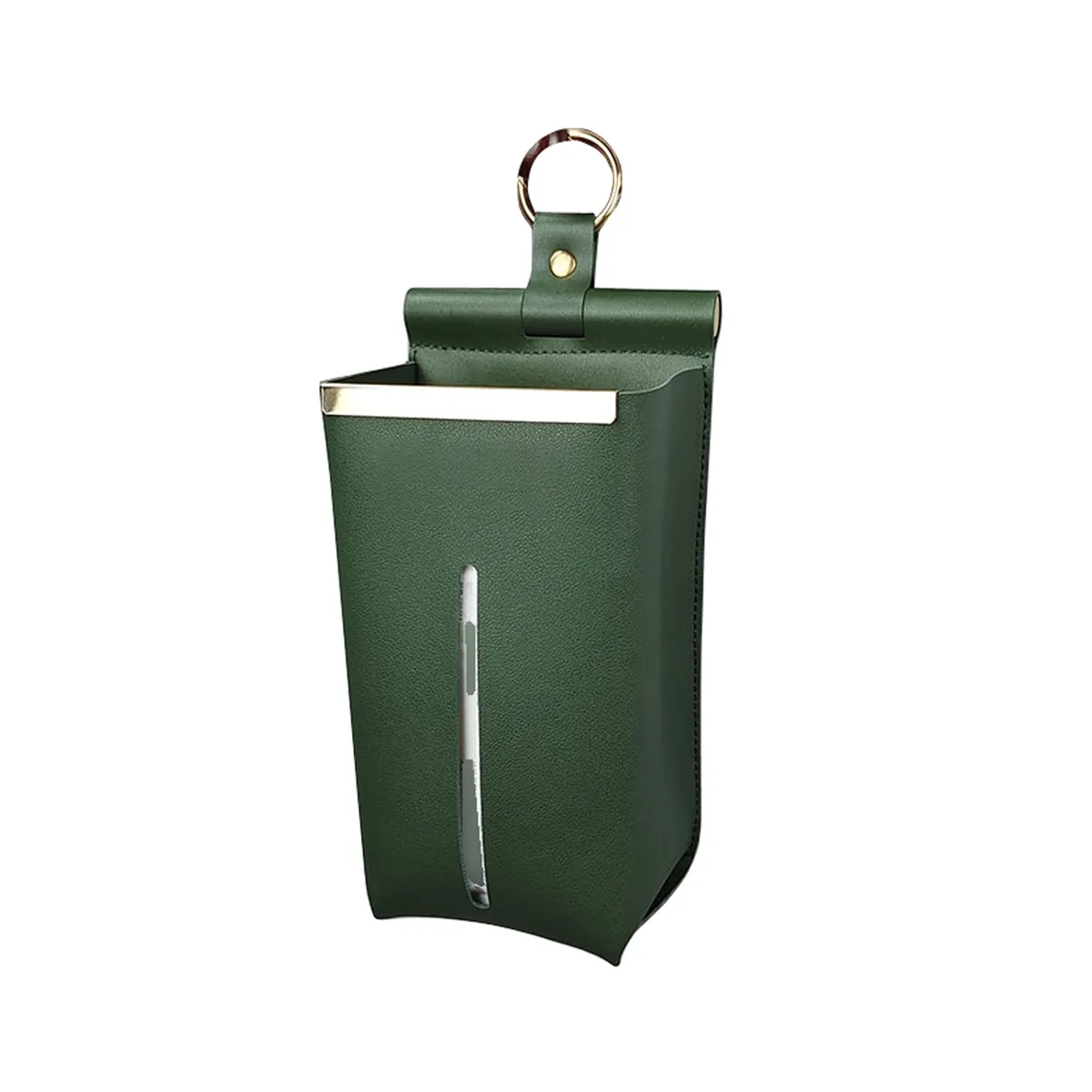 PU Leather Hanging Tissue Box 5
