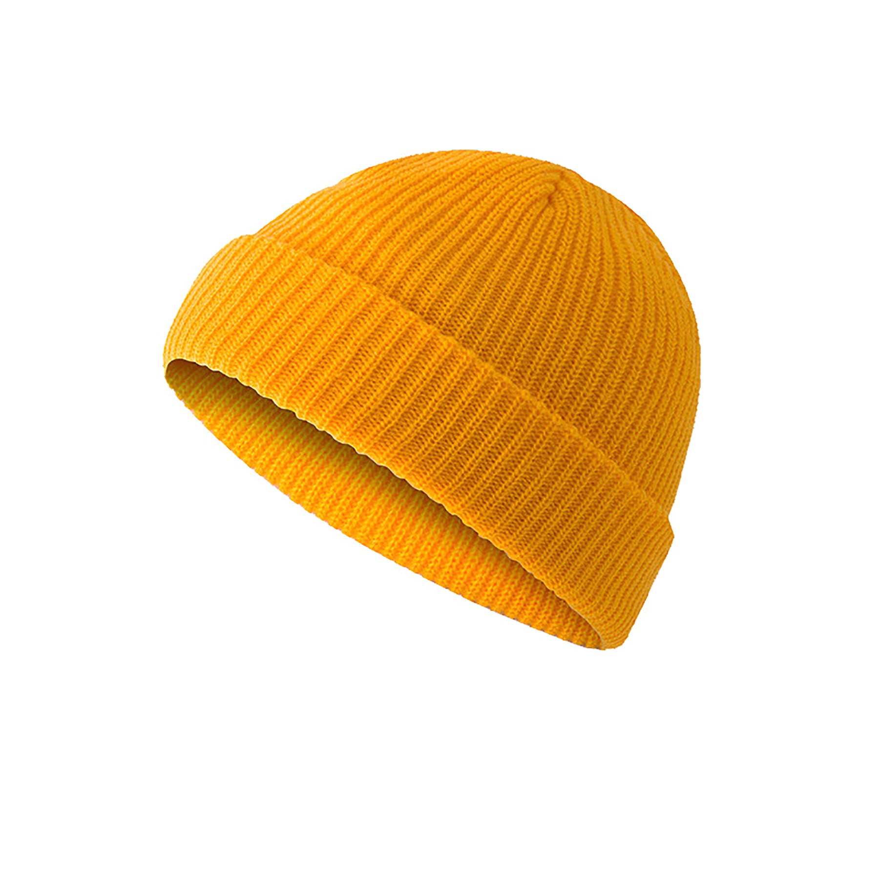 Unisex Roll Up Edge Fisherman Beanie 15