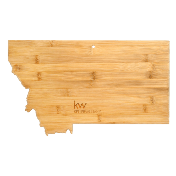 U.S. State Shaped Bamboo Cutting and Serving Boards 415