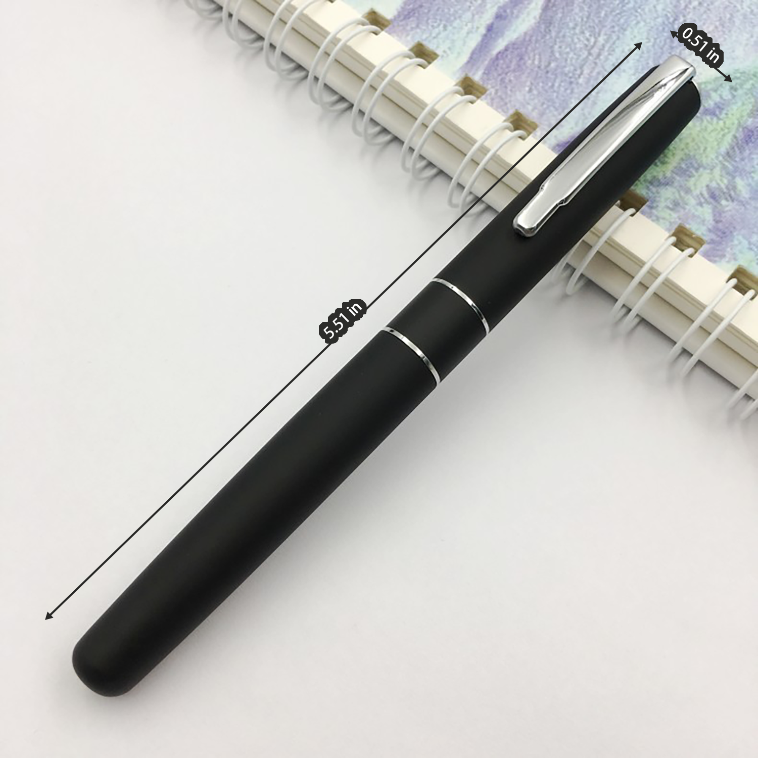 Metal Rubber Signature Pen 3