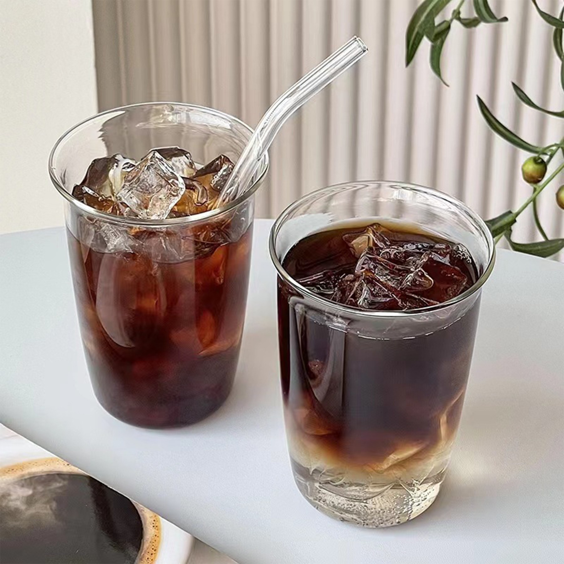 15Oz Glass Coffee Cup 3