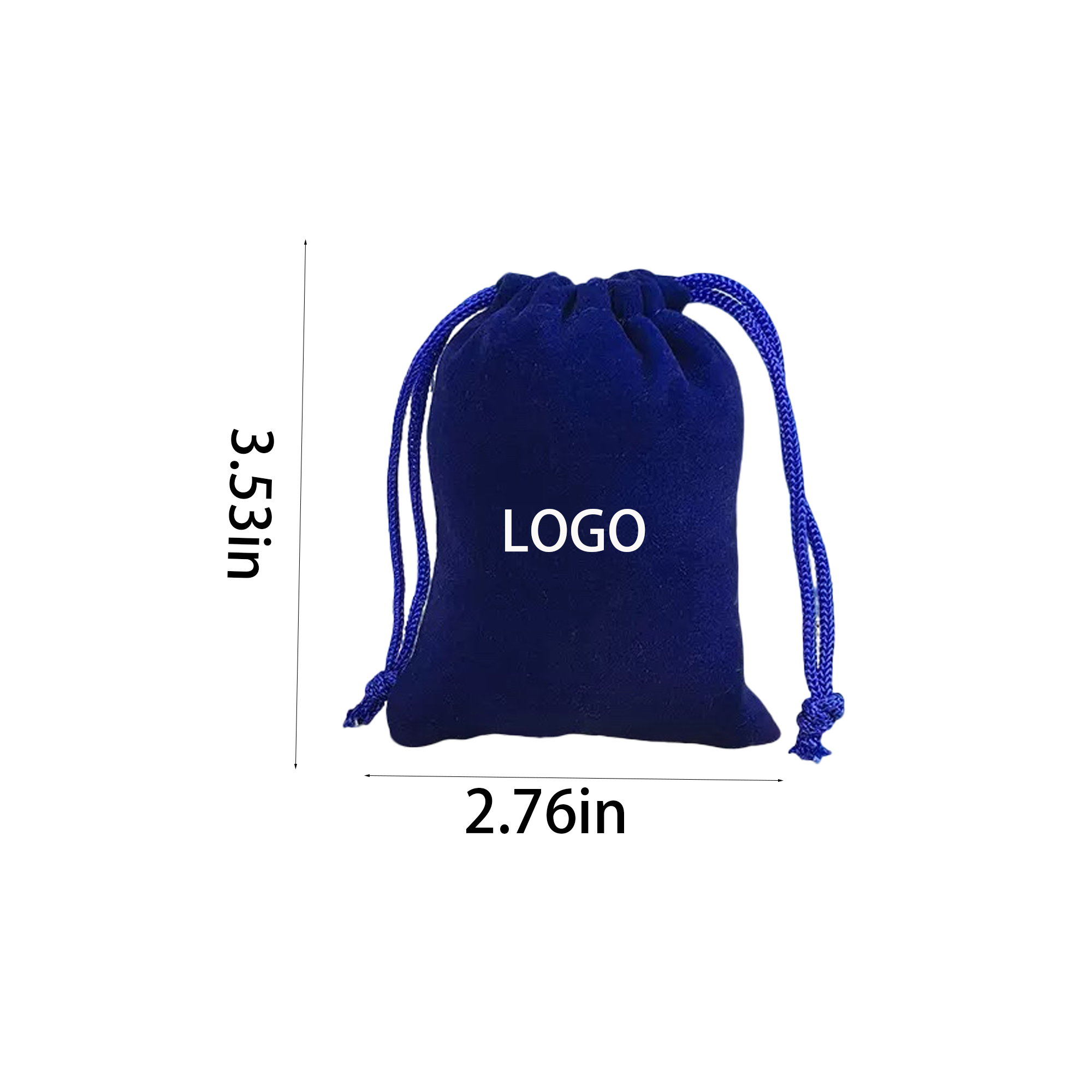 Velvet Jewelry Drawstring Bag 3