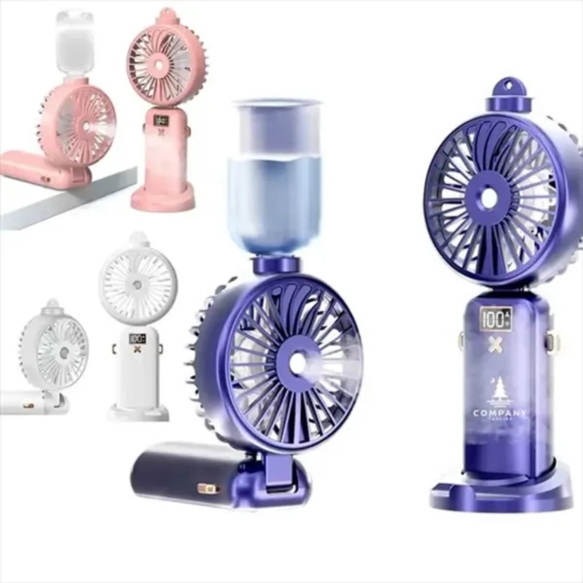 Foldable Fan with Humidifier 2