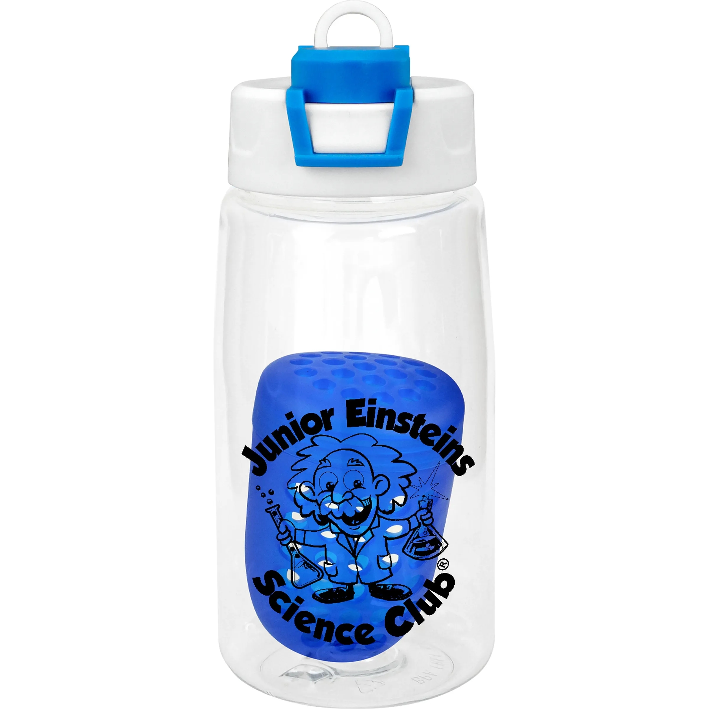 Two Tone Pop Up 18 oz. Recycled Bottle with Floating Infuser 1