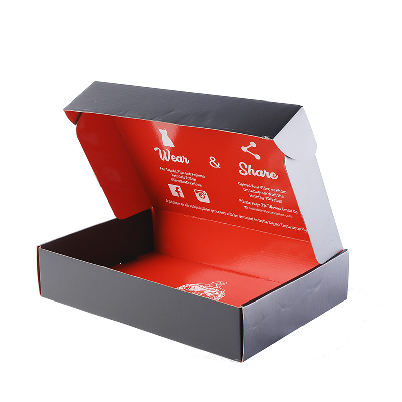 Screen Printed Corrugated Box 3