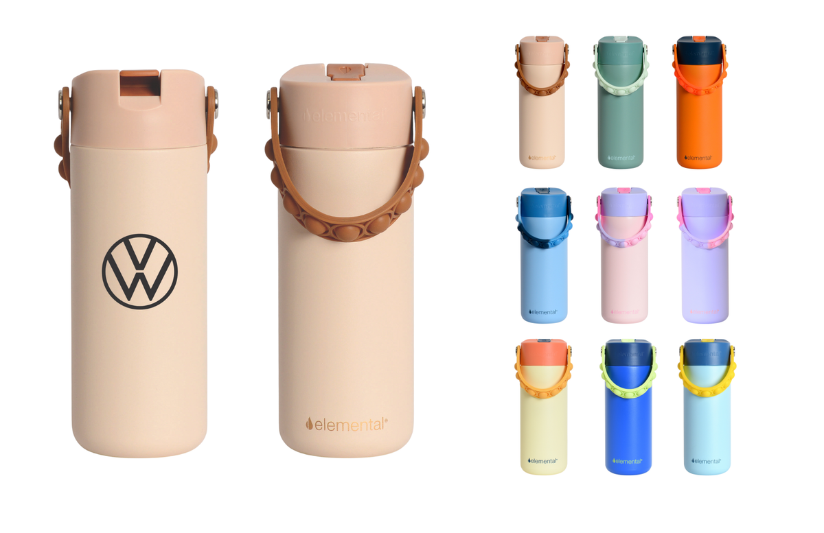 Elemental® Core Series 18oz Pop Fidget Stainless Steel Water Bottle - Vacuum Insulated - BPA-Free 49