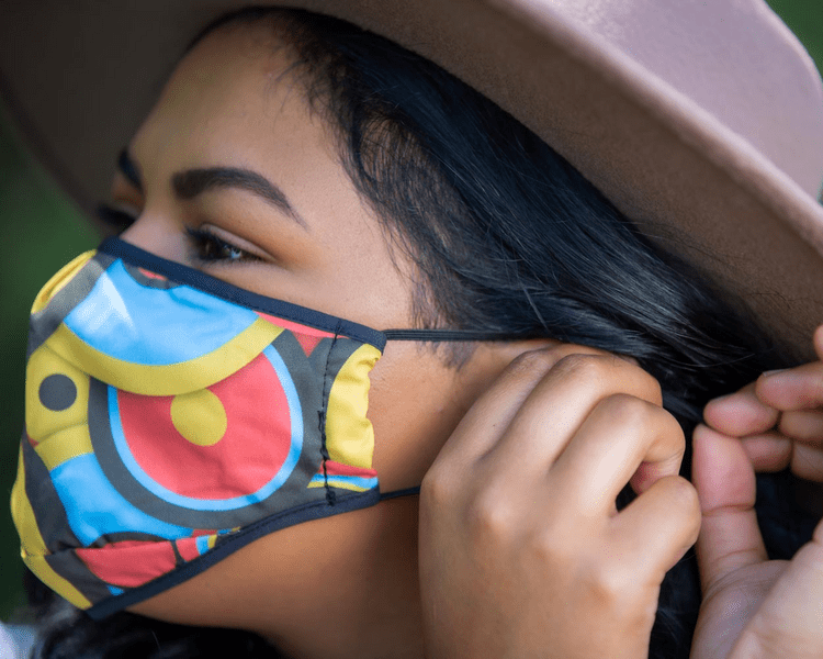 IMPORT Titan 3-Ply Dye-Sub Adult Face Mask w/ Adjustable Elastic Straps 36