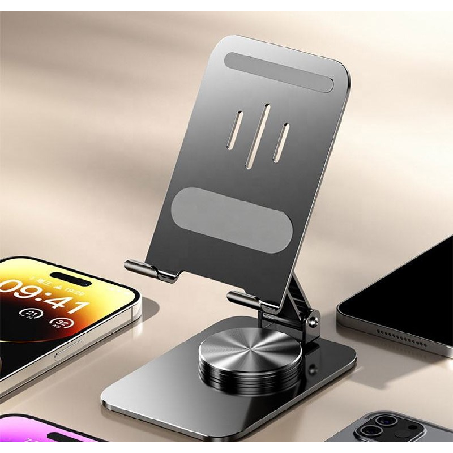 360 Degree Swivel Base Phone Holder Stand 3