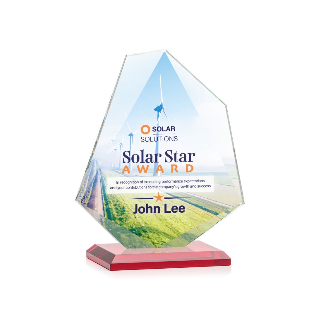 Picton VividPrint™ Award - Red 3