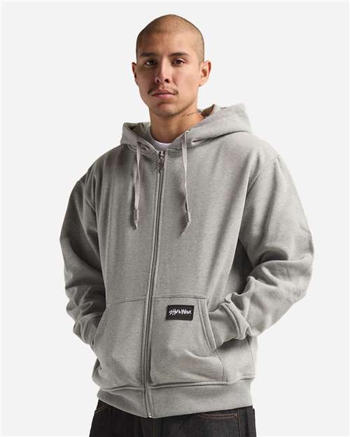 Unisex Essential Super Heavyweight Full-Zip Hoodie Sweatshirt - SHEHZ 9