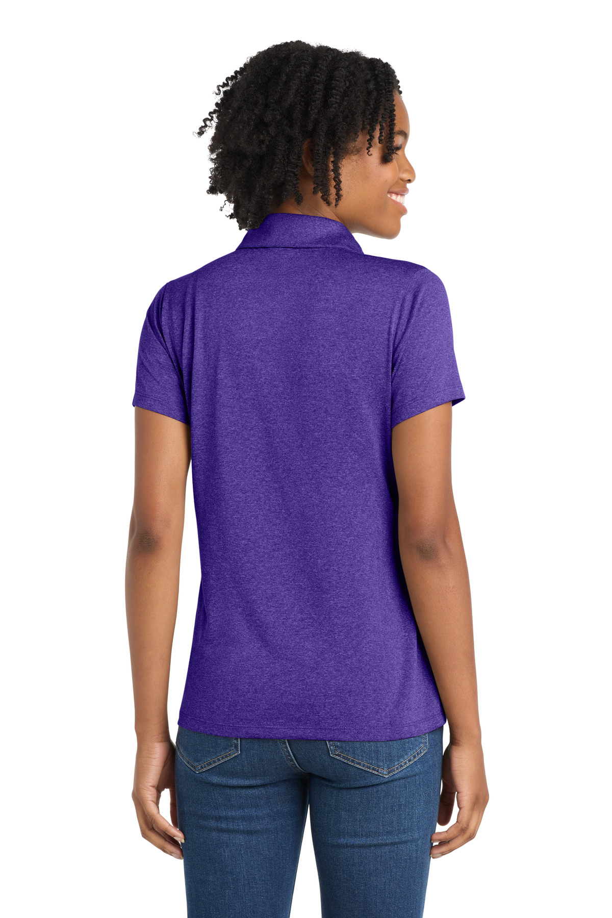 Sport-Tek Women's Heather Contender Polo. LST660 69