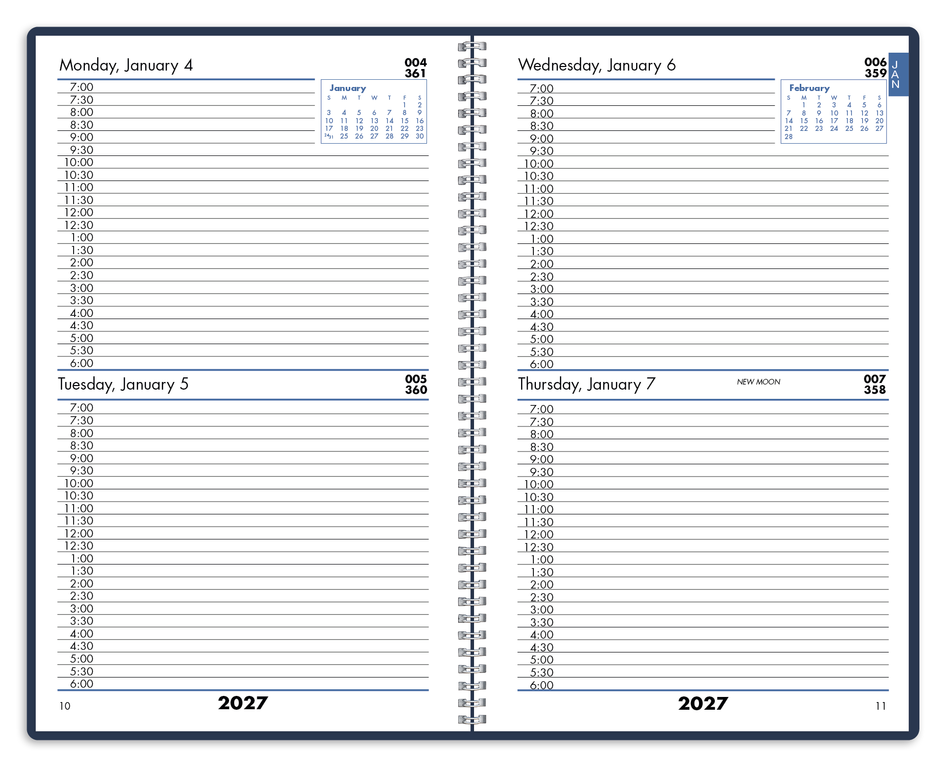 Triumph® Calendars Classic Time Manager 96