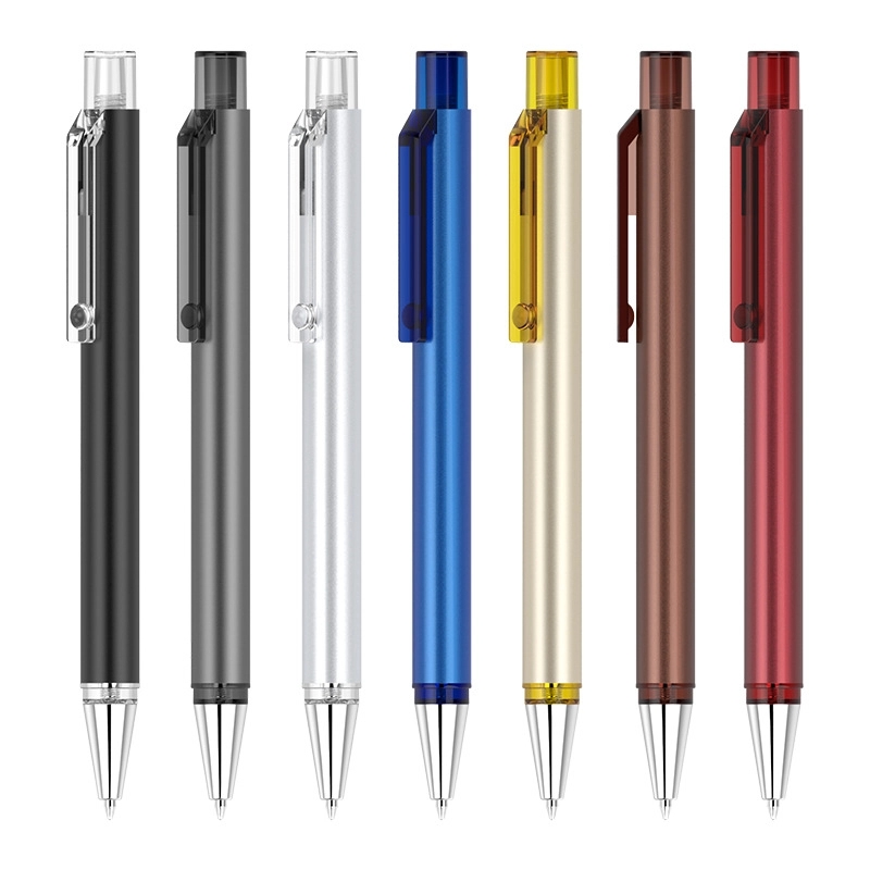 Custom Aluminum Matte Ballpoint Pen 4