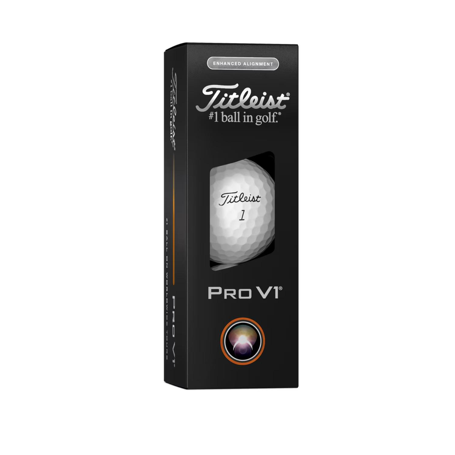 Titleist® 12 Pack Pro V1 AIM Enhanced Golf Balls 4