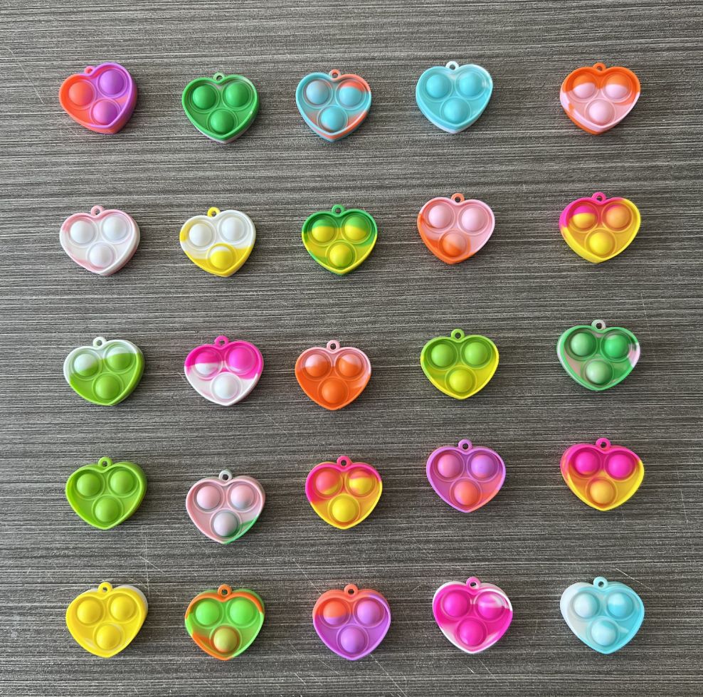 Mini Pop Fidget Keychain 8