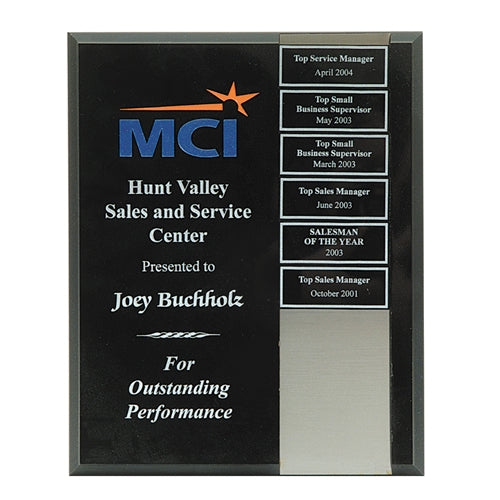 Black Plaque With Perpetual Magnetic Tiles 1