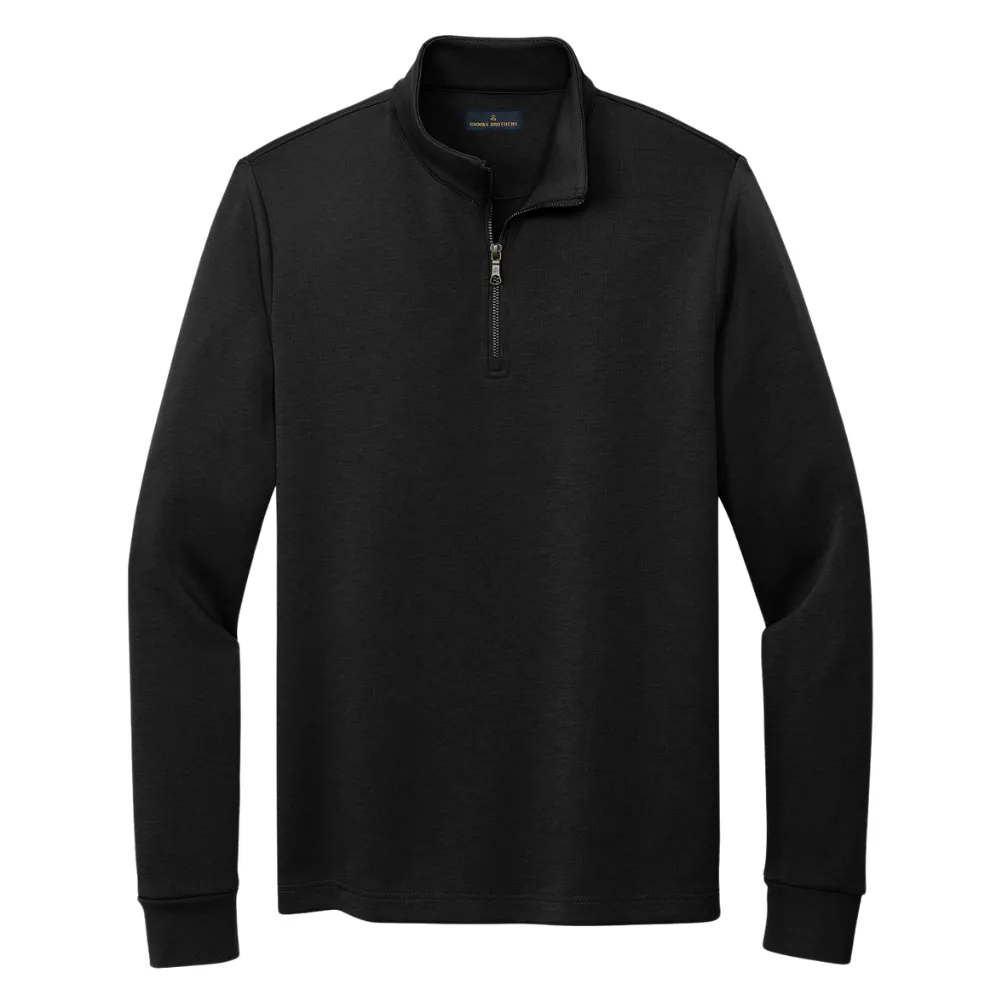 Brooks Brothers(R) Double-Knit 1/4-Zip, custom hoodie or sweatshirt with logo imprint 4