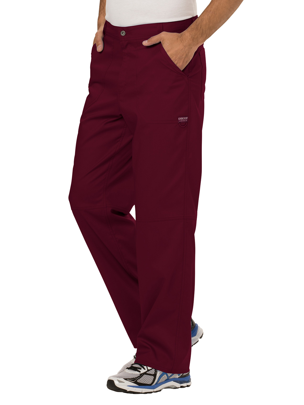 Cherokee - Workwear Revolution - Men's 7-Pocket Fly Drawstring Front Pant 9