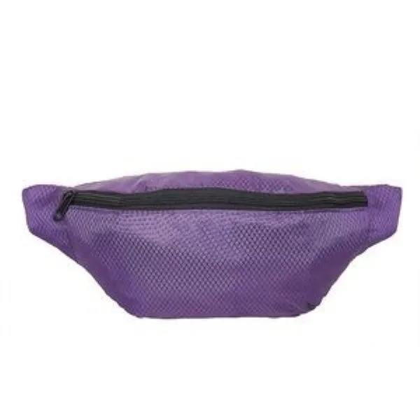Waterproof Ribstop Waist Fanny Packs w/ 1 Zipper, 13"W x 6"H 10