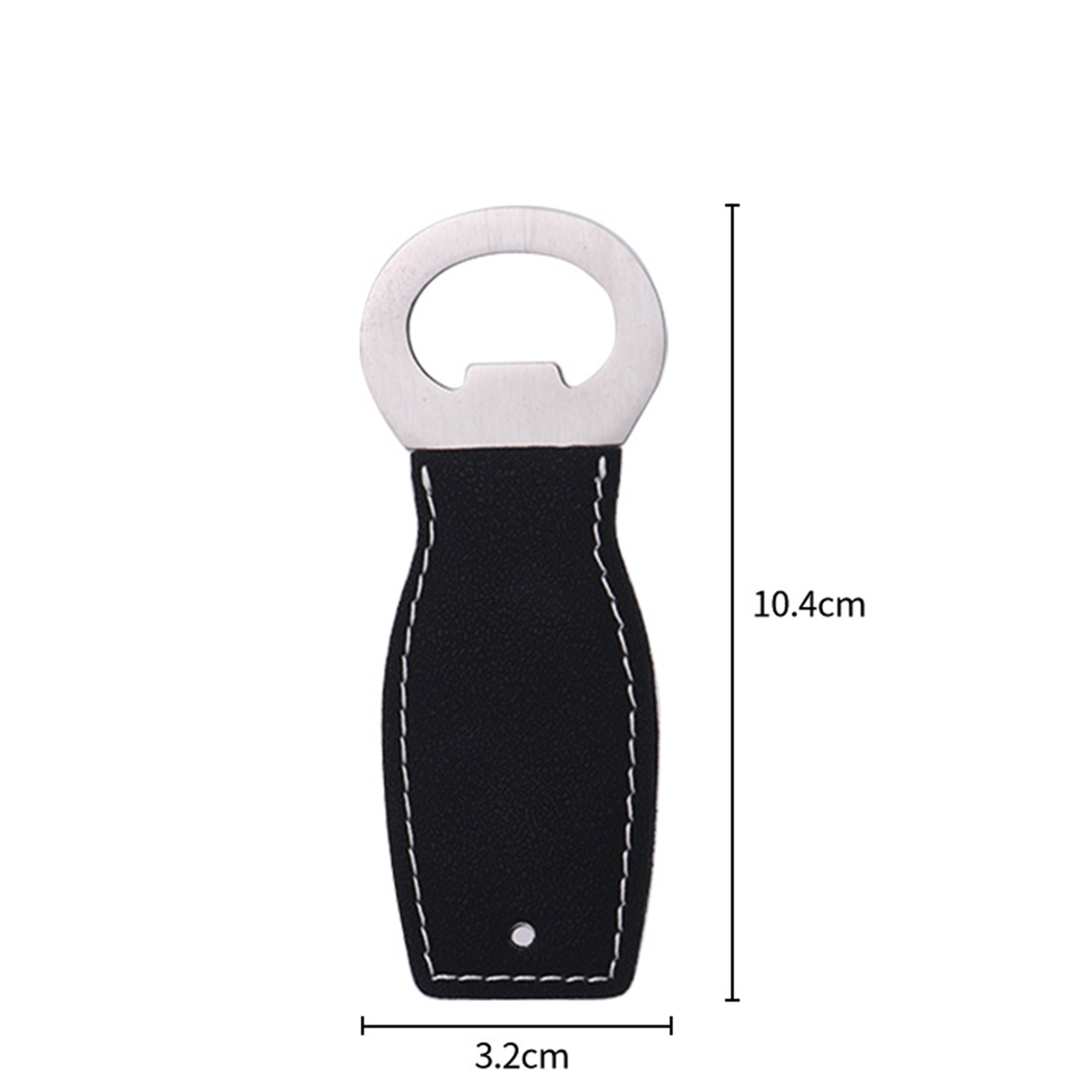 Custom Vegan Leather Bottle Opener 6