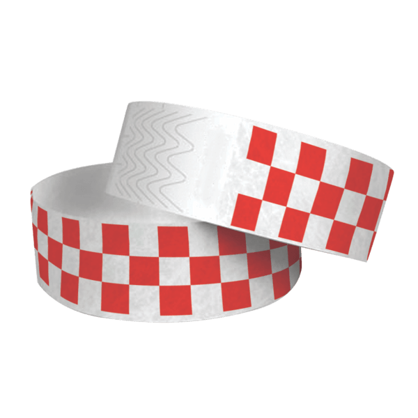 1" Tyvek® Wristband - One Color Imprint 40