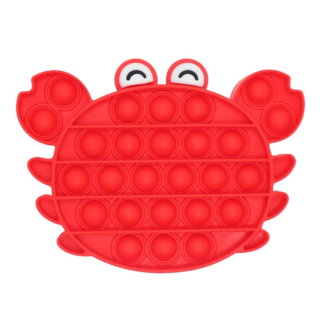 Crab Shaped Silicone Fingertip Toy 2