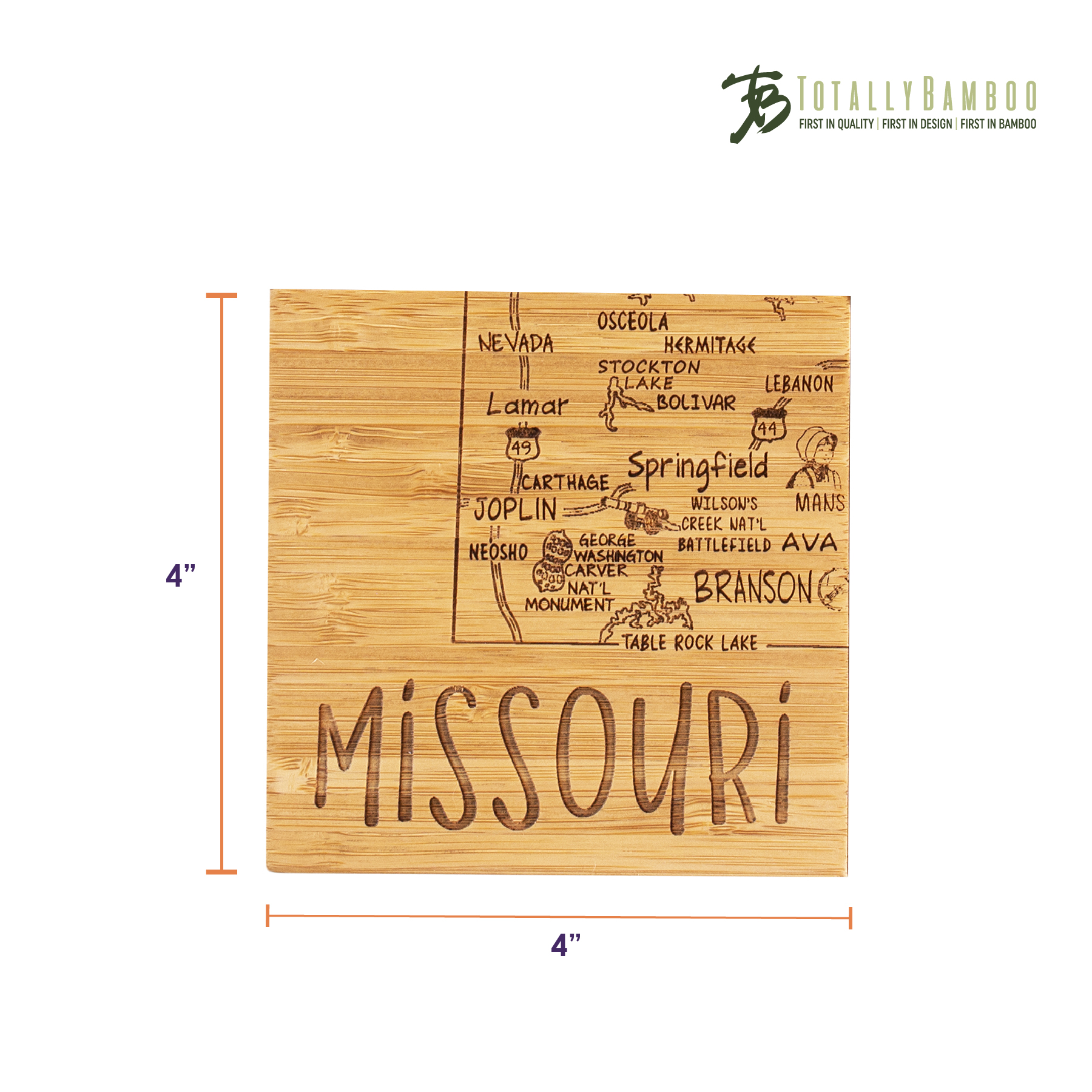 Missouri Puzzle Coaster Set 11