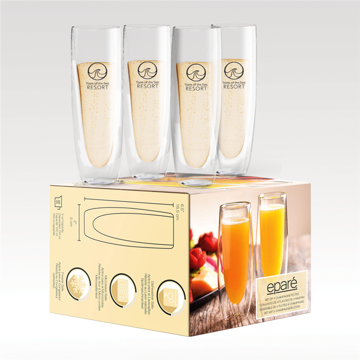 Epare Double-Wall Champagne Glass 3