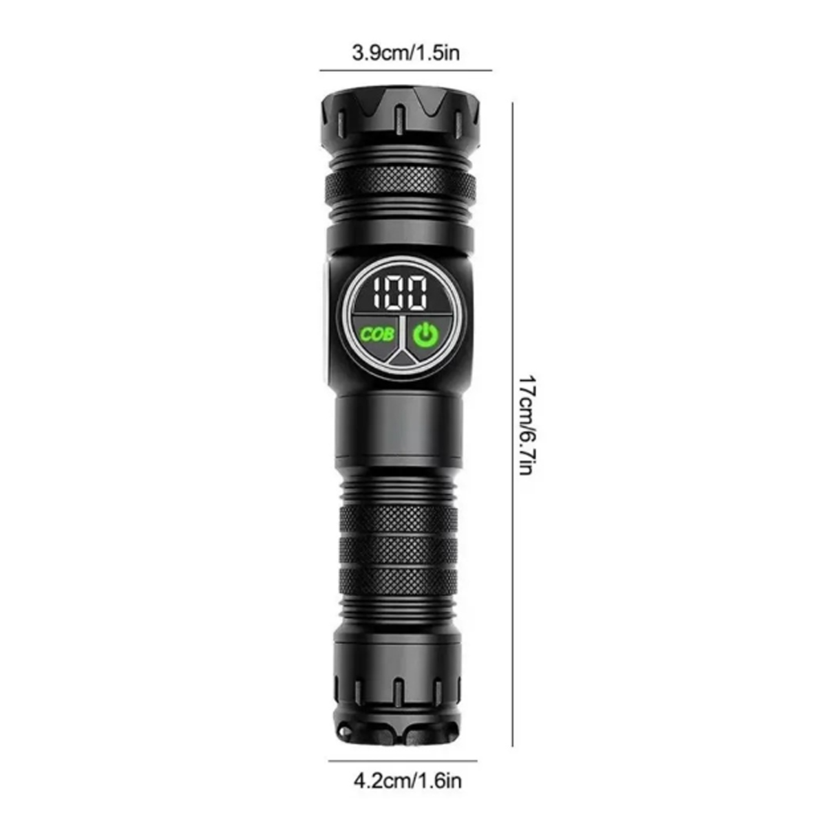 High Lumen Tactical LED Outdoor Flashlight 9