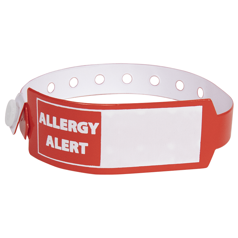 Medical Alert Wide Vinyl Wristbands 24