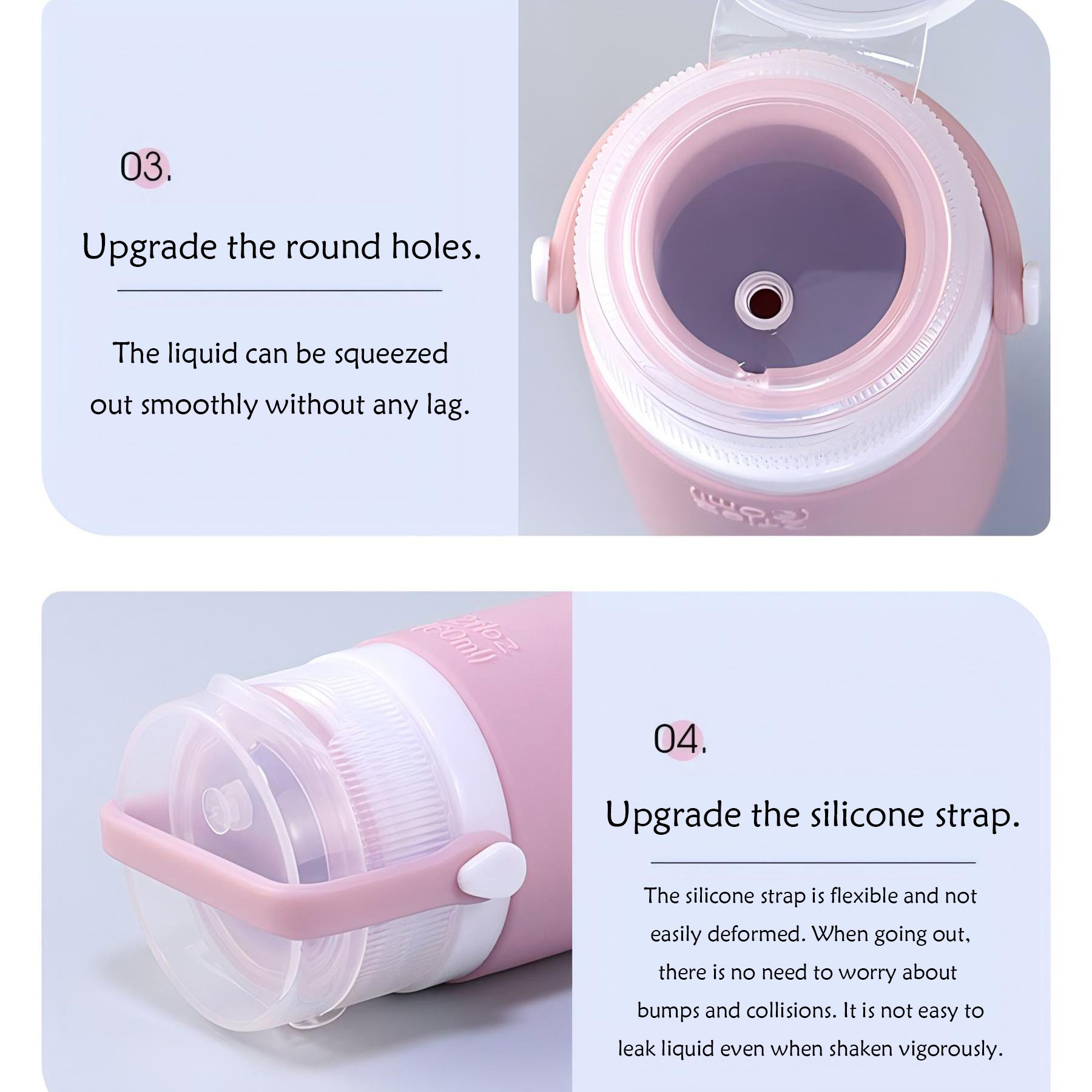 Leak Proof Silicone Bottle 5