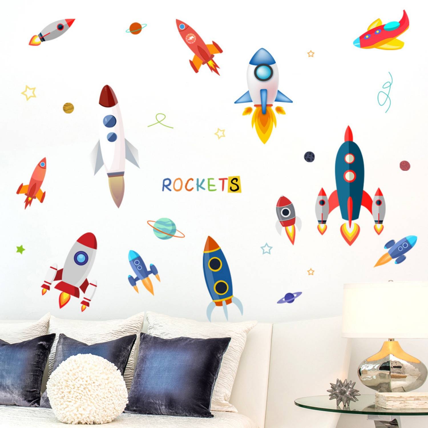 Waterproof Background Decorative Wall Sticker 8