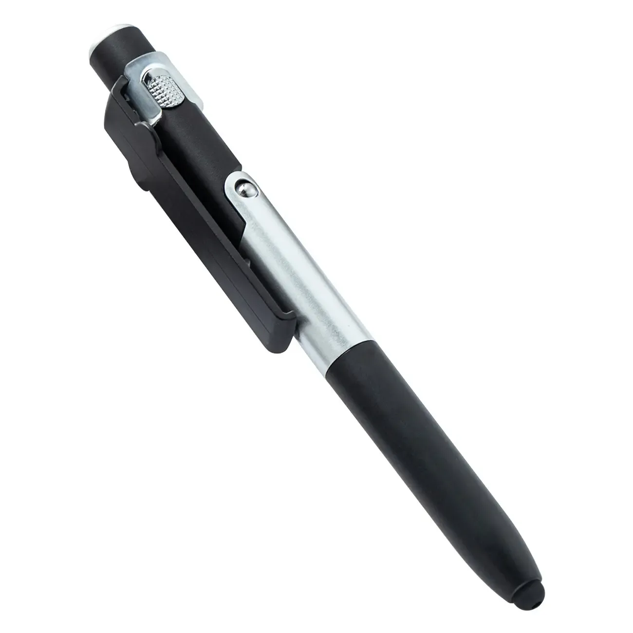 4-in-1 Ballpoint Pen with Stylus,Phone Holder,and LED Light 4