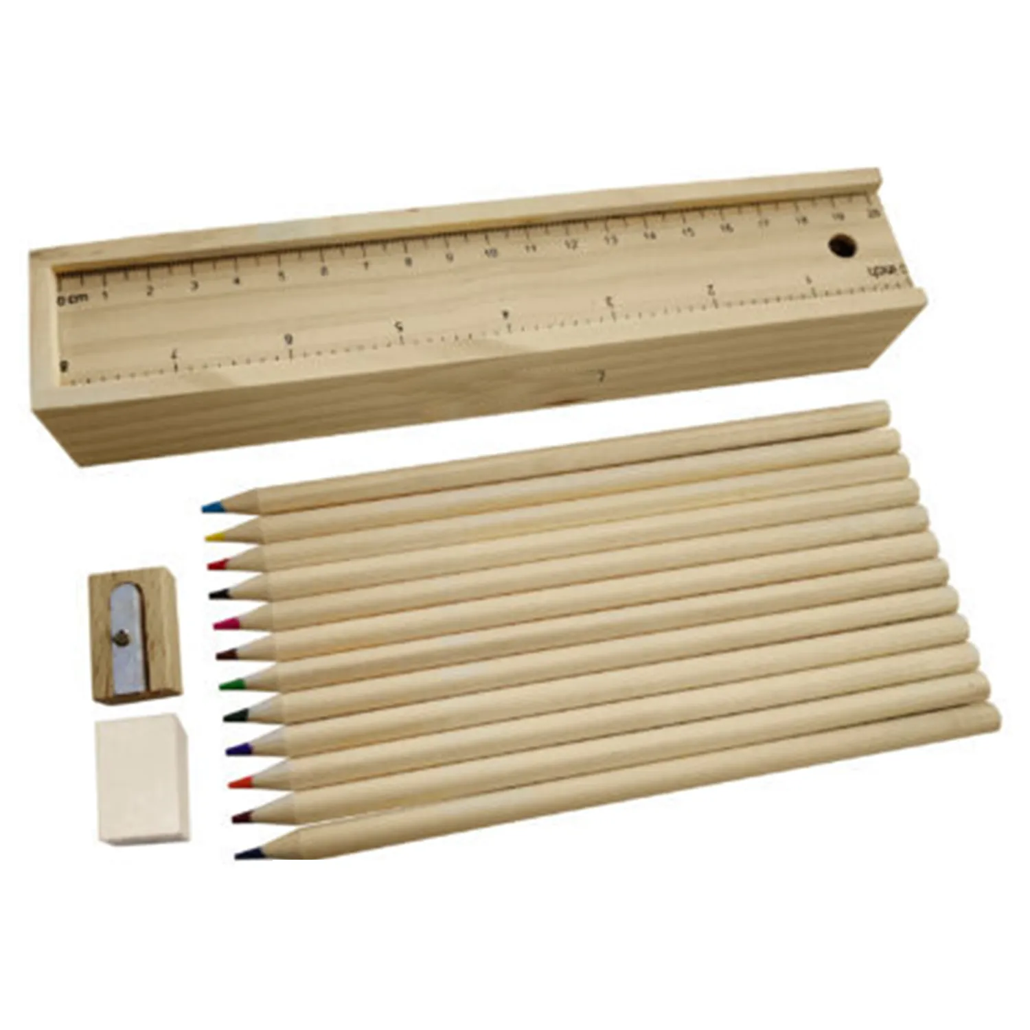 12 Pcs Colored Pencil Pack With Box 2