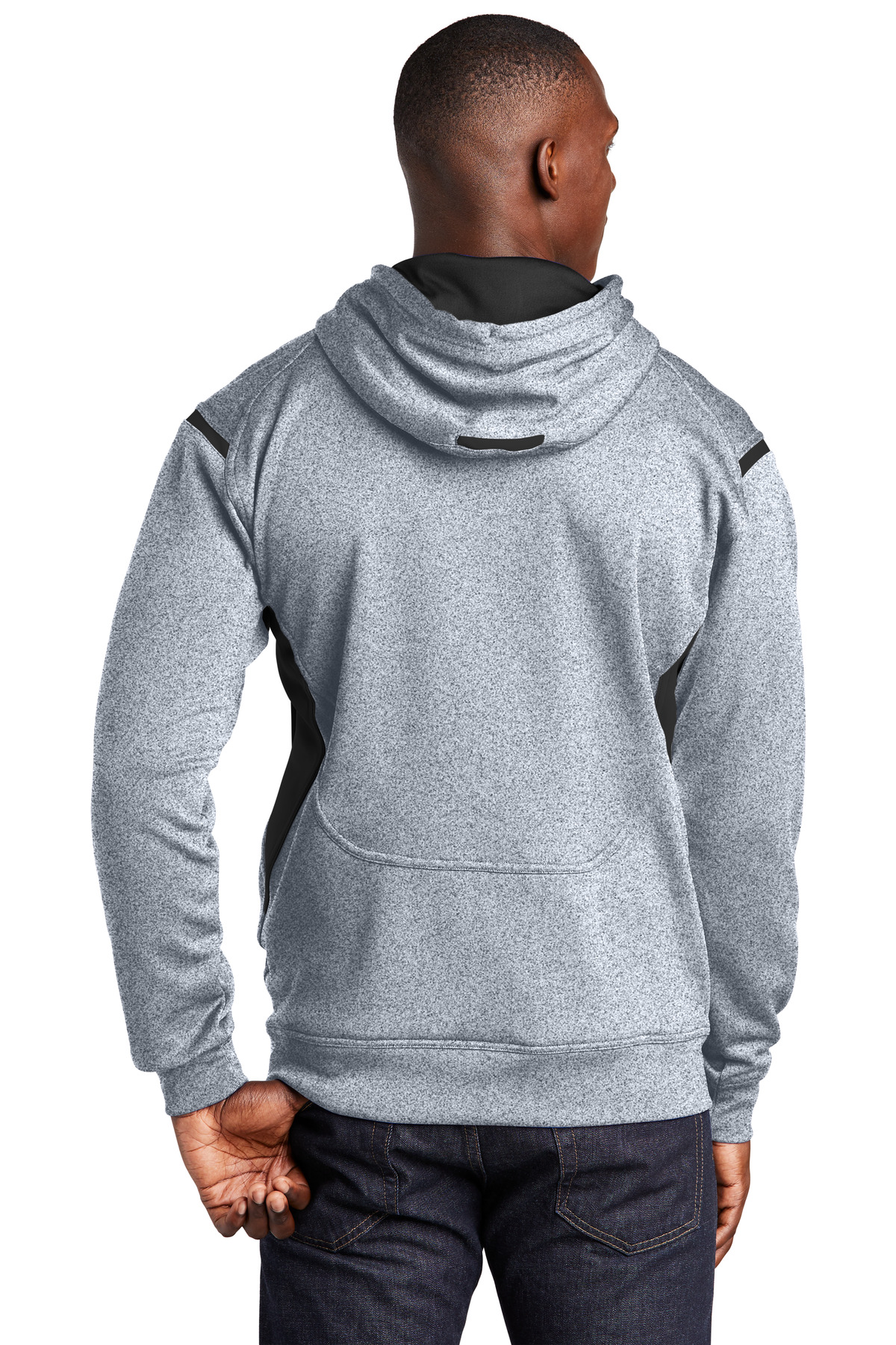 Sport-Tek Tech Fleece Colorblock Hooded Sweatshirt. F246 5