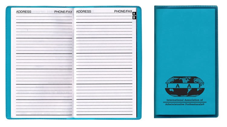 Translucent Vinyl Address Book 8