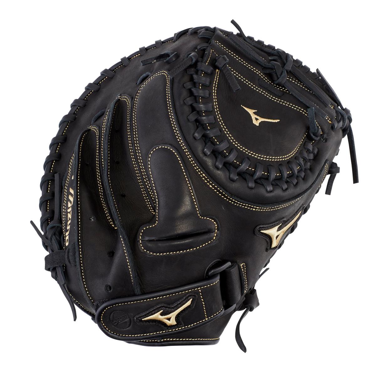 MVP Prime Fastpitch Softball Catcher's Mitt 34", BioSoft Leather, Center Pocket Design 5