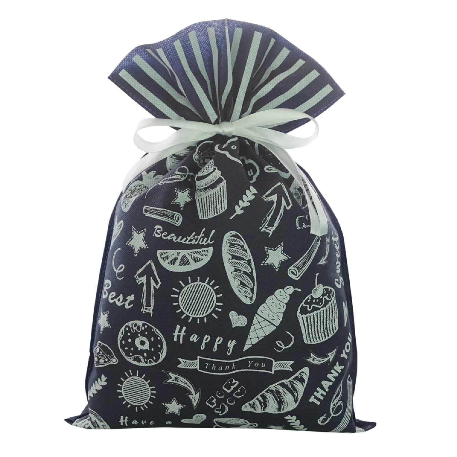 Non Woven Drawstring Festival Pouch Bag 4
