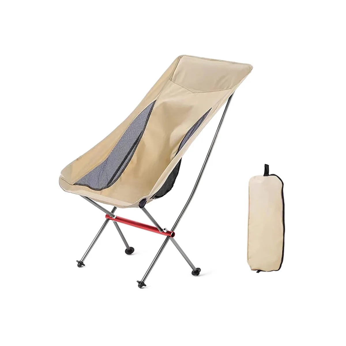 Outdoor Camping Picnic Portable Backrest Fishing Chair 4