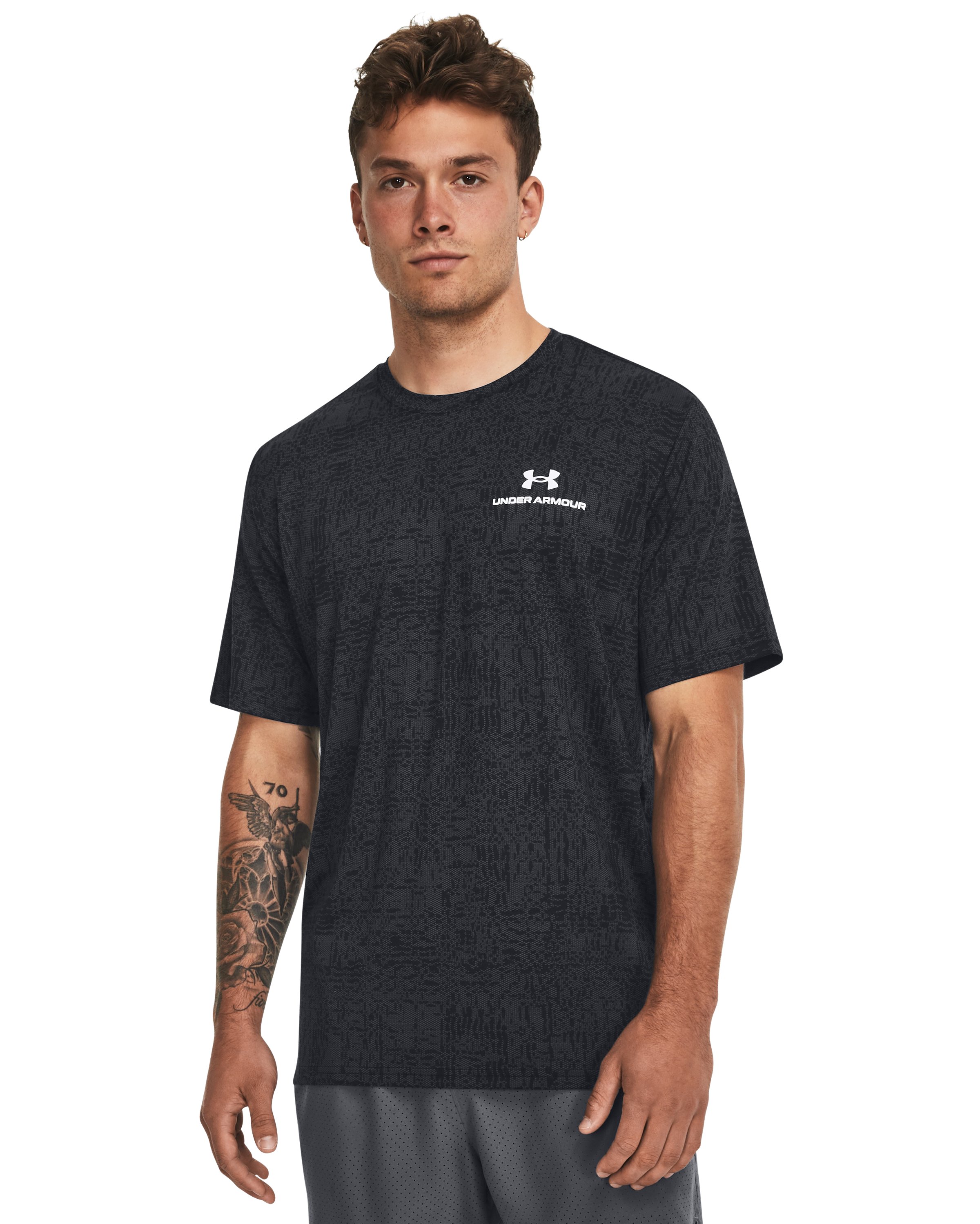 UA RUSH Energy Print Men's Short Sleeve 9