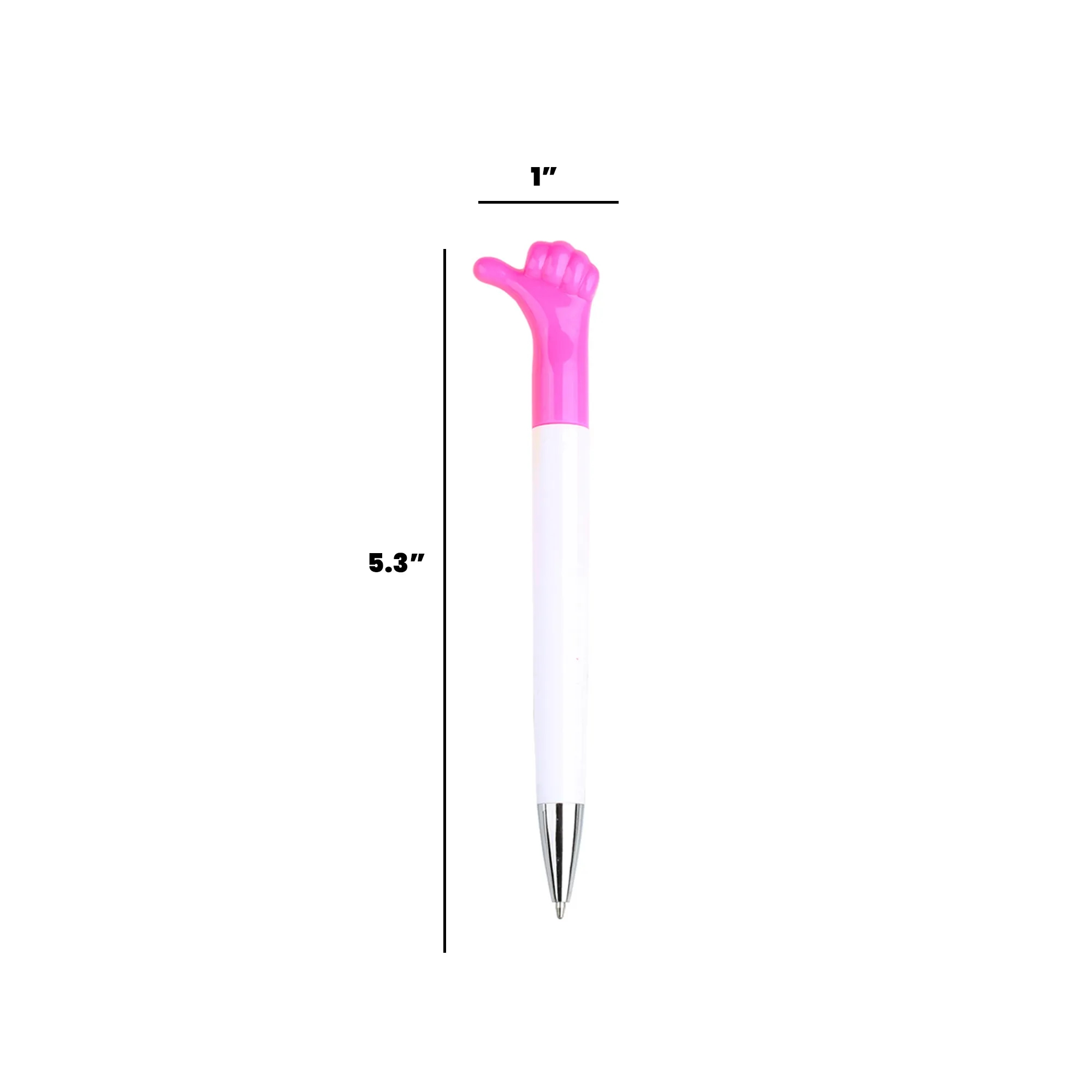 Promotional Finger Twist Shape Plastic Ballpoint Pen 7